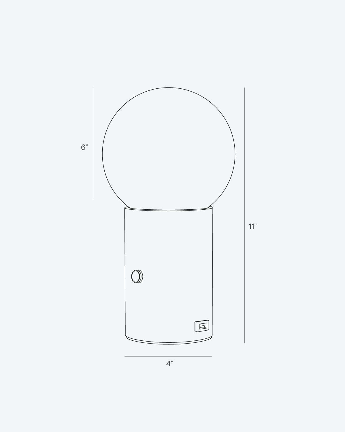 Kai USB Table Lamp