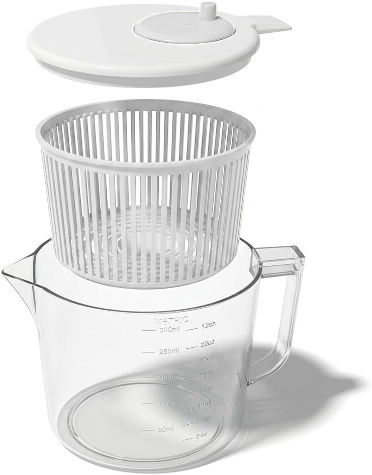 Mini Salad Spinner with Measuring Bowl