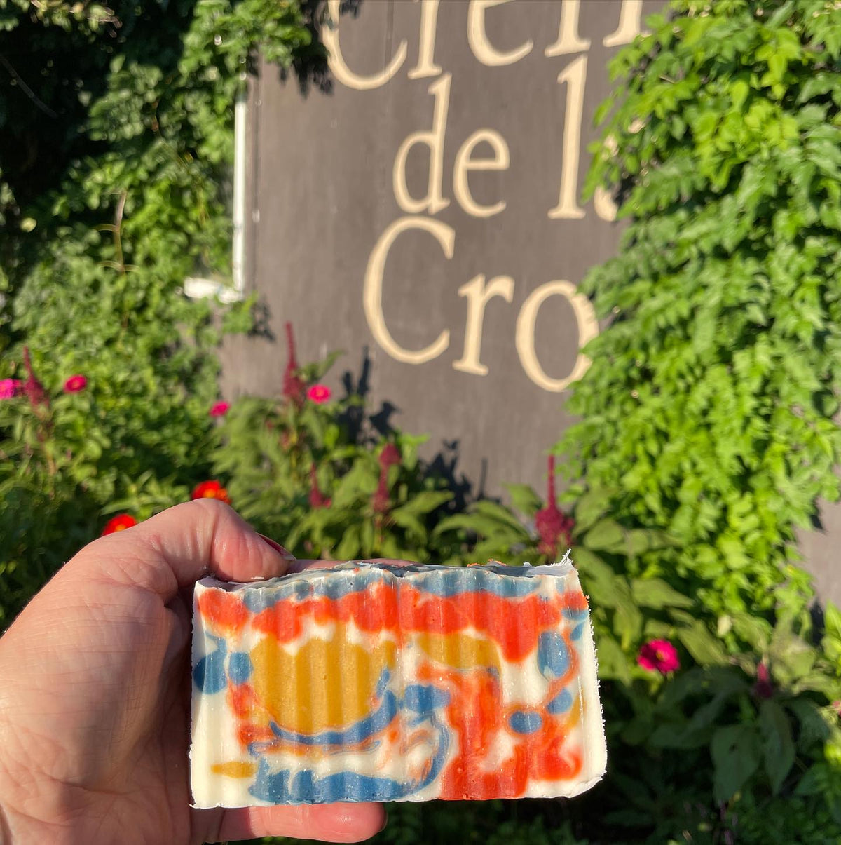 Creme de la Crop Love Soap Bar Black Currant Jasmine Handmade
