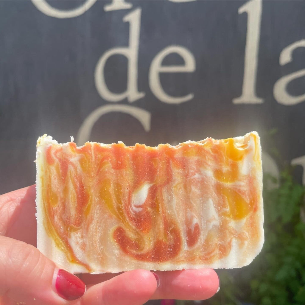 Creme de la Crop Limone Honey Handmade Soap Bar Citrus Honey Scent