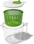 Mini Salad Spinner with Measuring Bowl