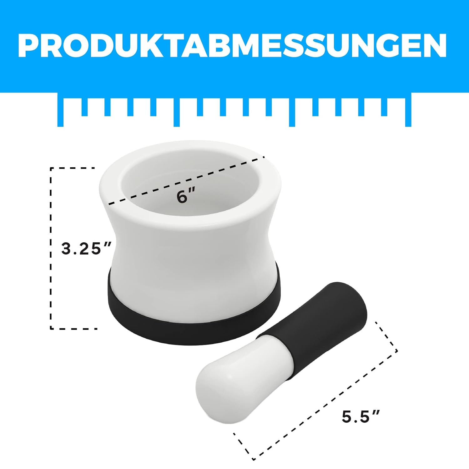EZ-Grip Mortar & Pestle