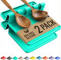 Silicone Spoon Rest with Drip Pad