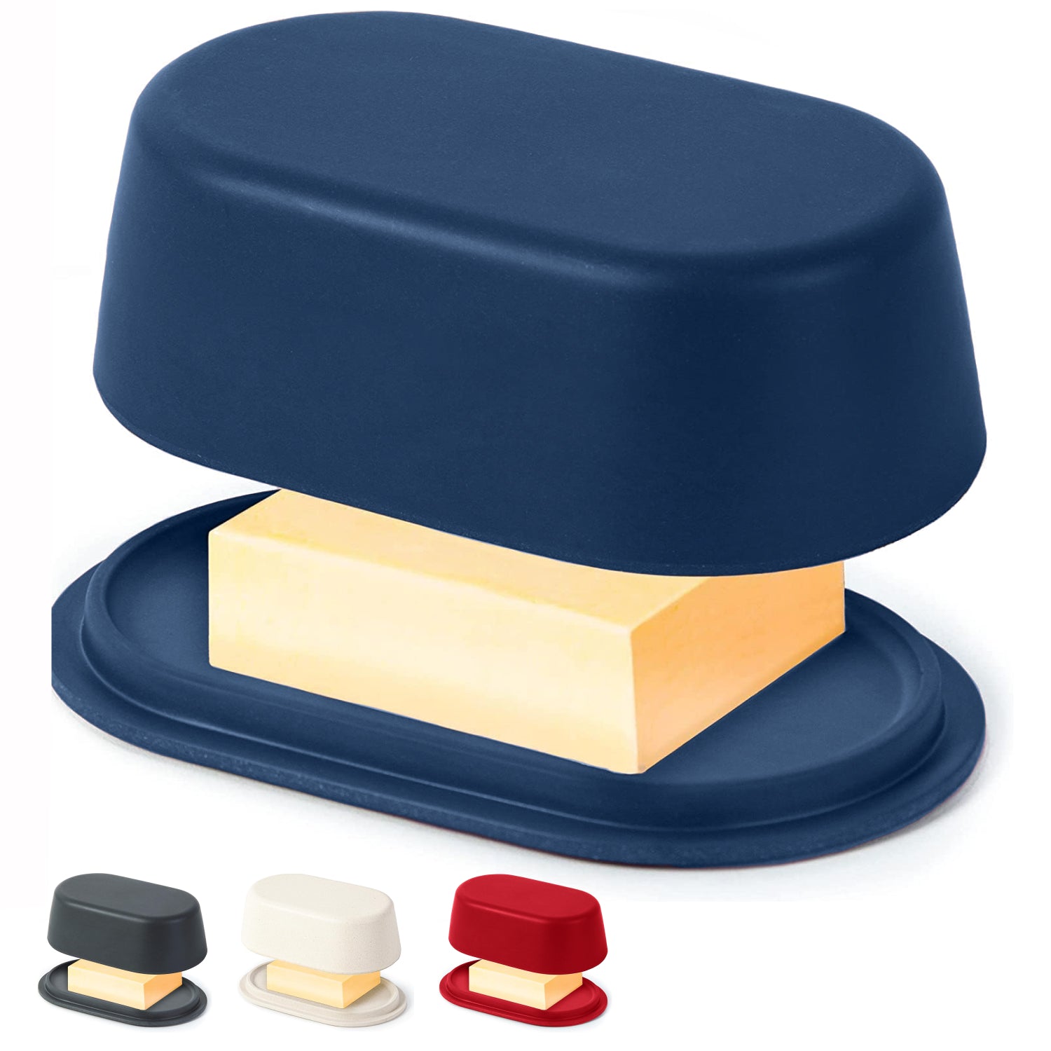 Bamboo Butter Dish with Lid