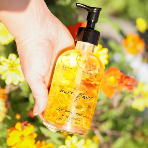 Bare Flower Fragrance-Free Body Oil — product detail 2