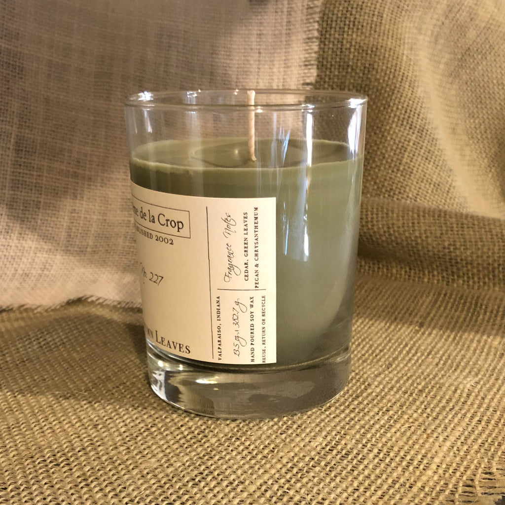 Creme de la Crop Autumn Leaves Apple Spice Soy Candle 13.5 oz