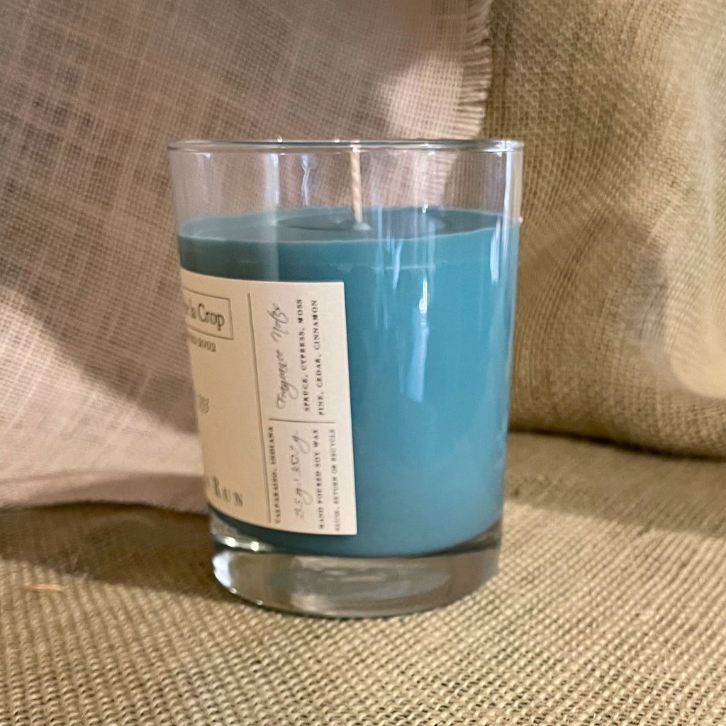 Creme de la Crop Birch Run Evergreen Soy Candle 13.5 oz
