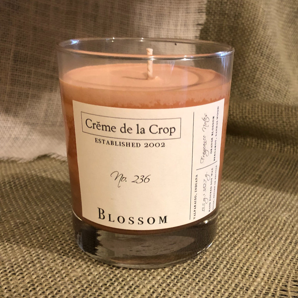 Creme de la Crop Orange Blossom Soy Candle Hand Poured 13.5 oz