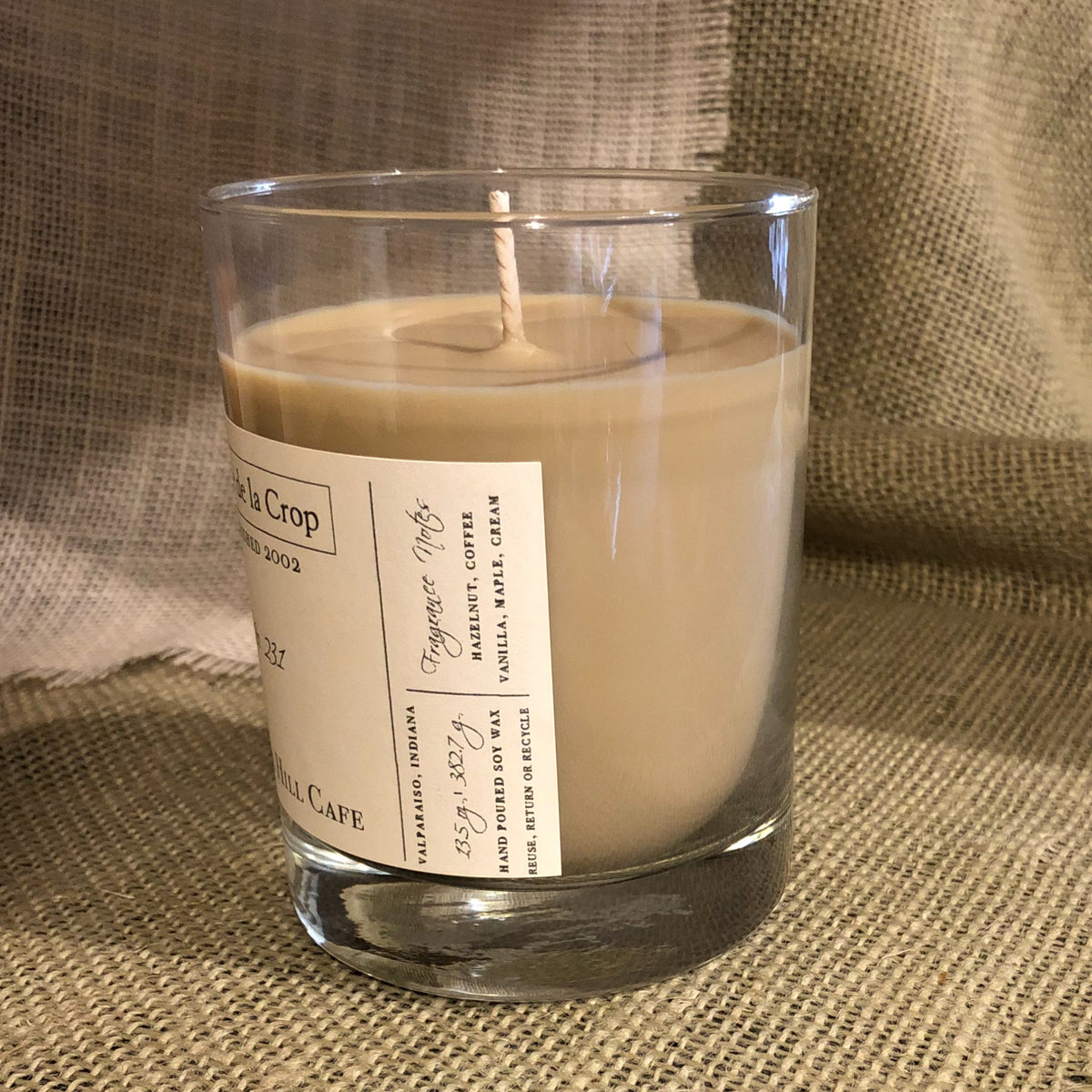 Creme de la Crop Capitol Hill Cafe Coffee Soy Candle 13.5 oz