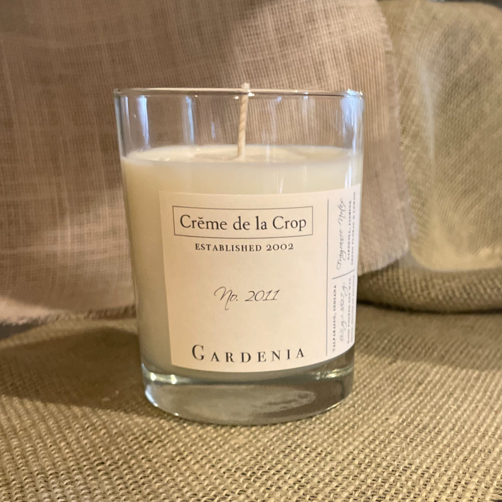 Creme de la Crop Gardenia Hand Poured Soy Candle 13.5 oz