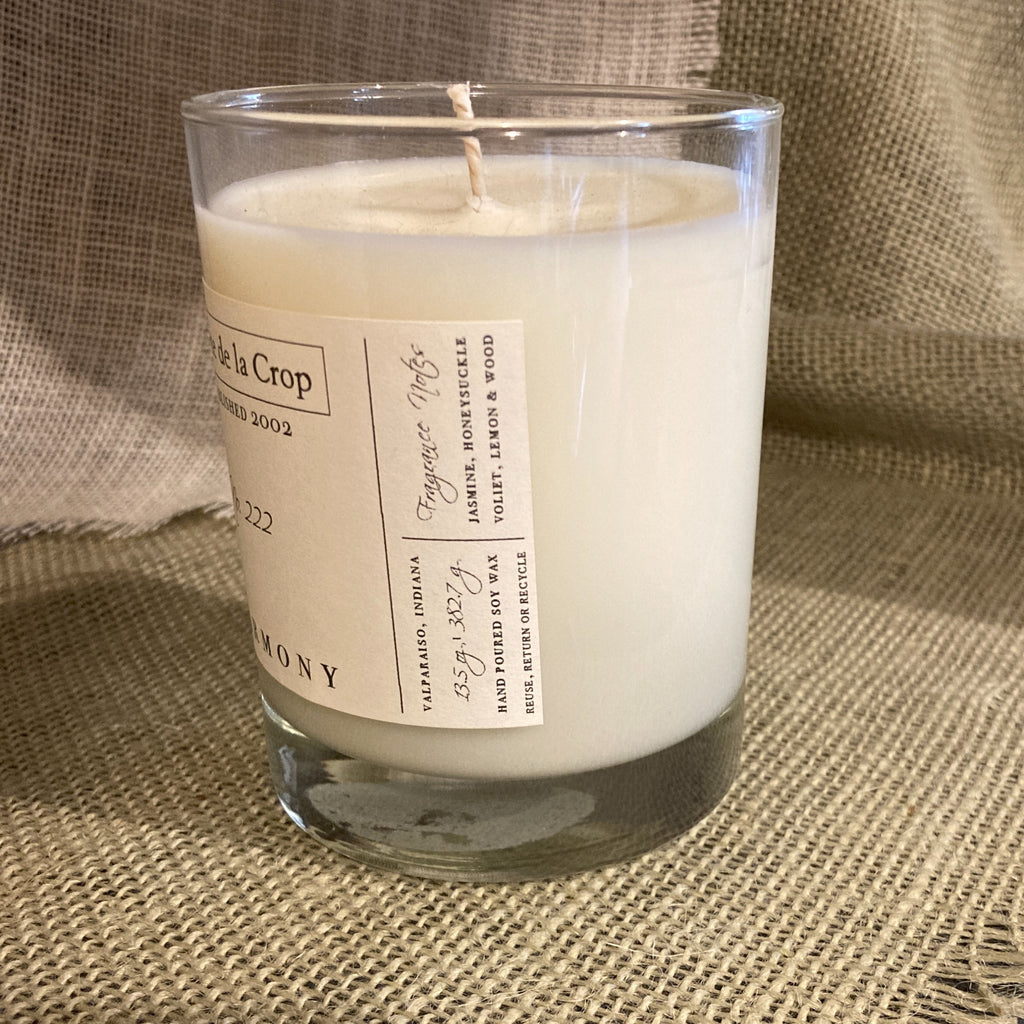 Creme de la Crop Harmony Honeysuckle Soy Candle 13.5 oz