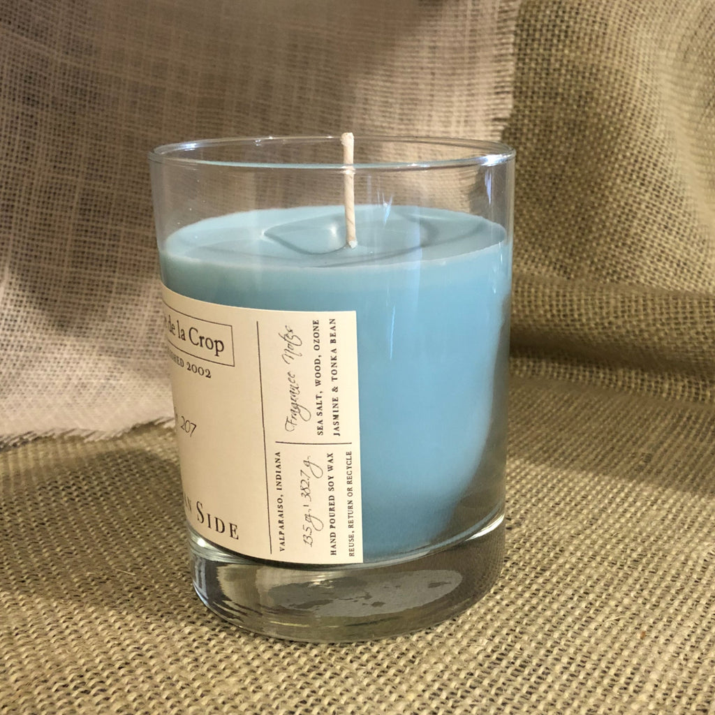 Creme de la Crop Ocean Side Jasmine Sea Salt Soy Candle 13.5 oz