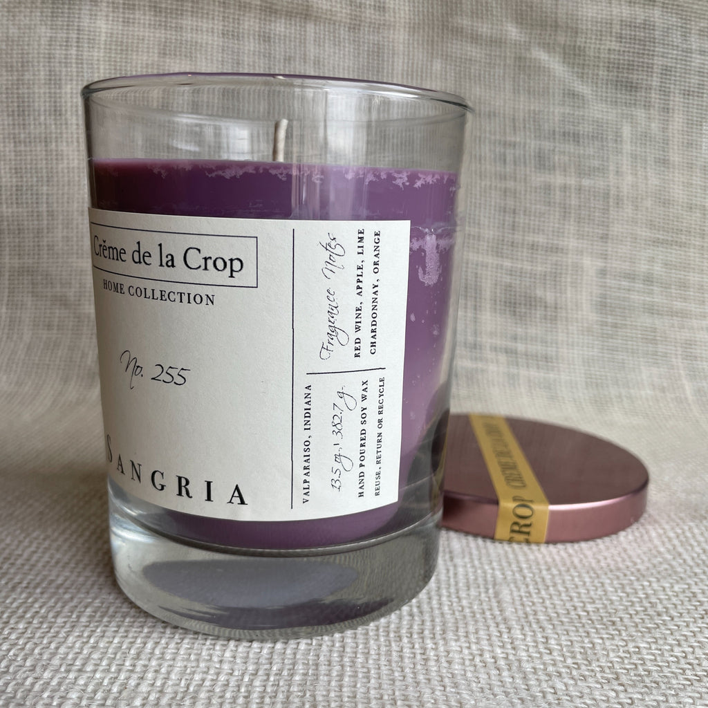 Creme de la Crop Sangria Red Wine Citrus Soy Candle 13.5 oz