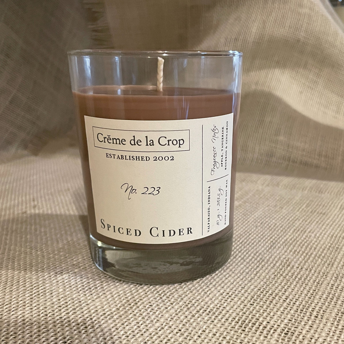 Creme de la Crop Spiced Cider Apple Soy Candle 13.5 oz