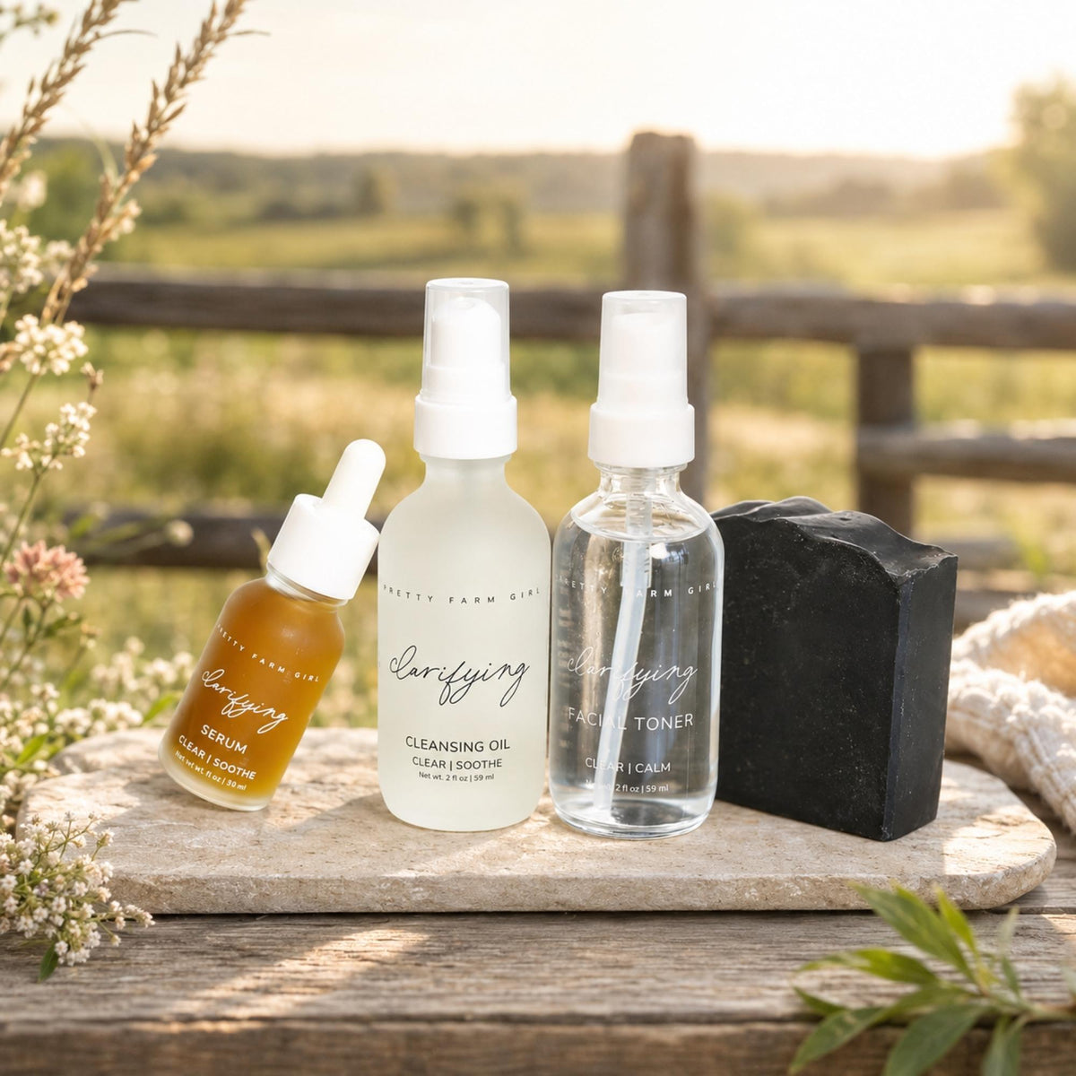 Clarifying Skincare Kit — 4 Essentials