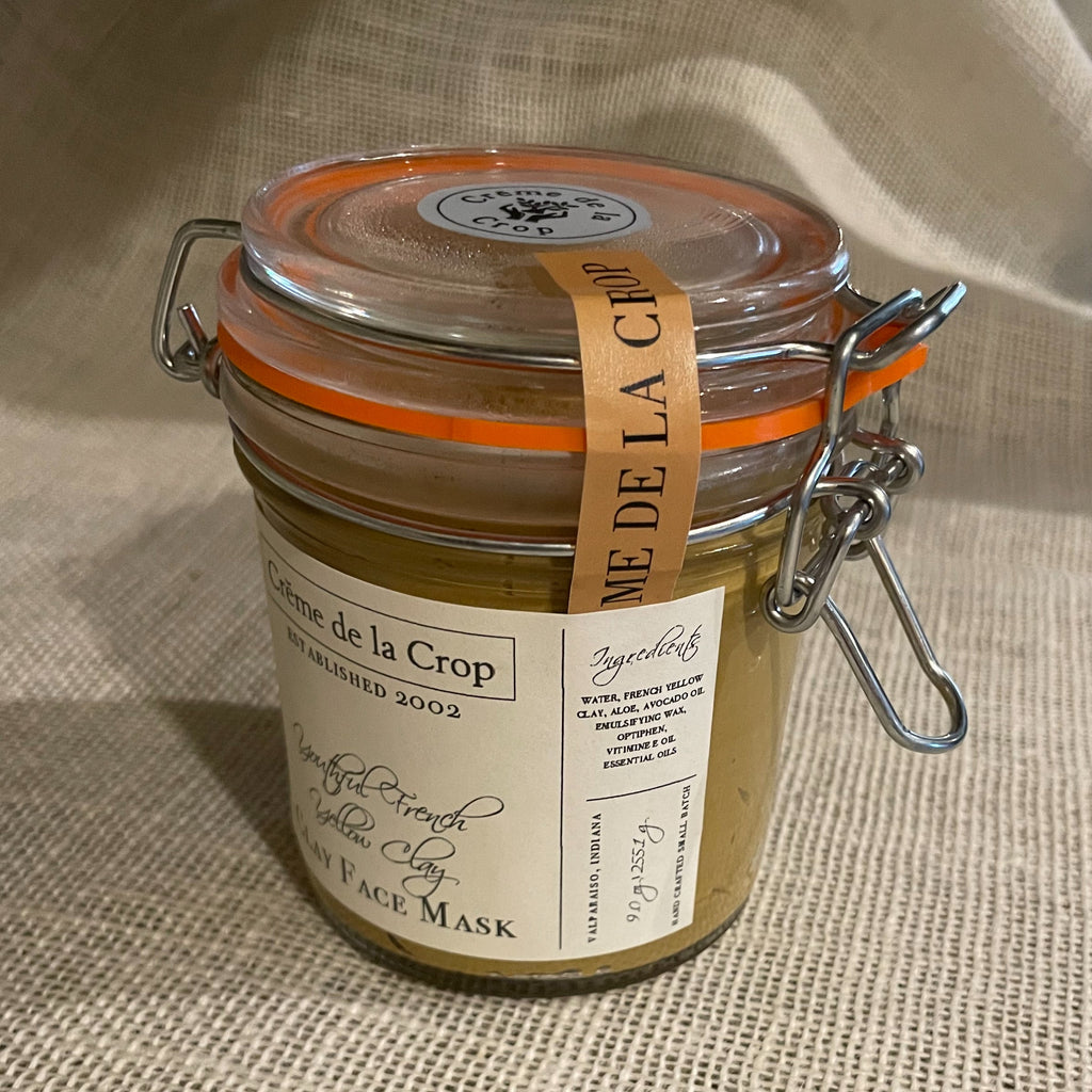 Creme de la Crop Youthful French Yellow Clay Face Mask Frankincense