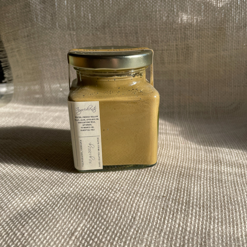 Creme de la Crop Youthful French Yellow Clay Face Mask Frankincense