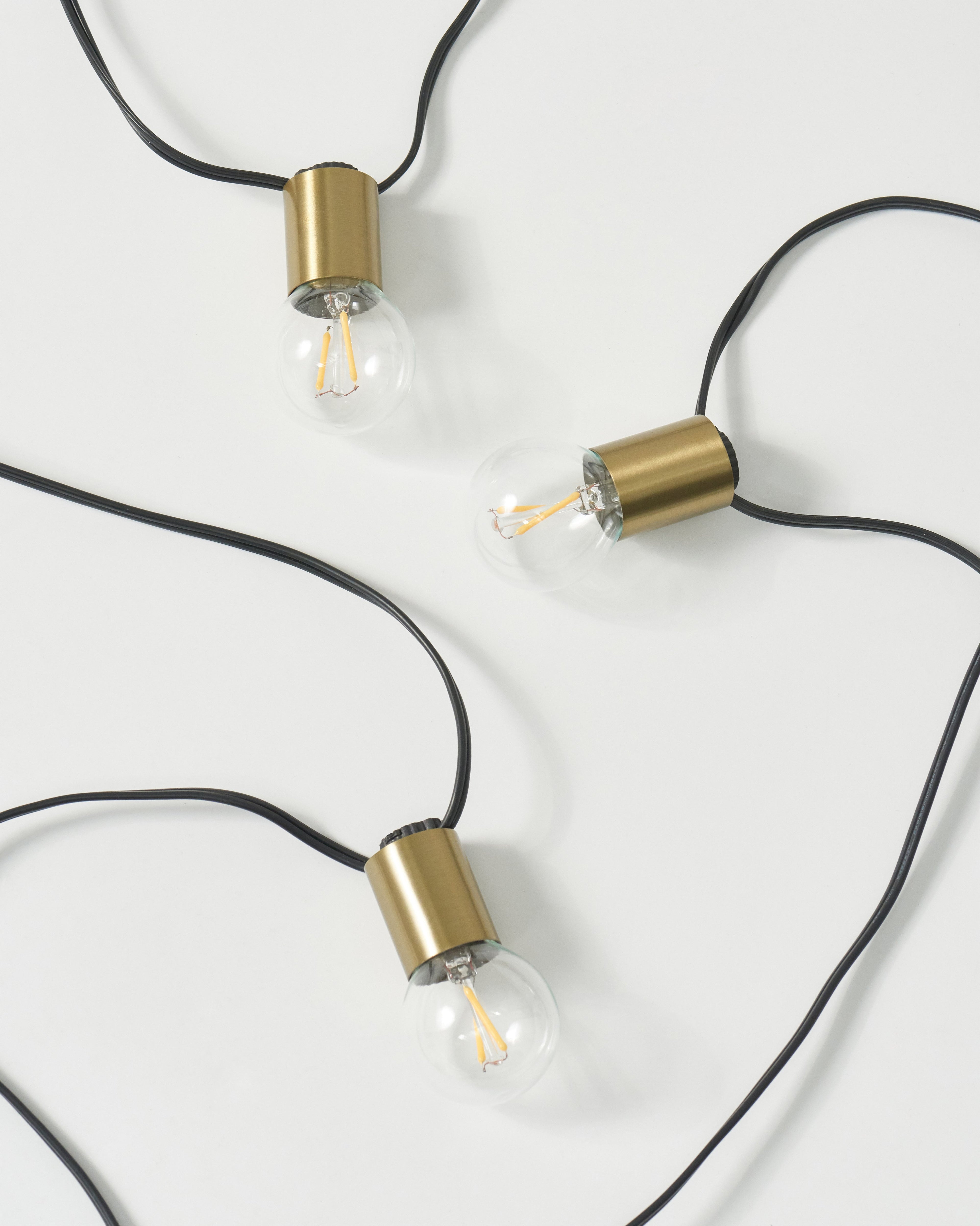 Glow Globe Plug-in String Lights
