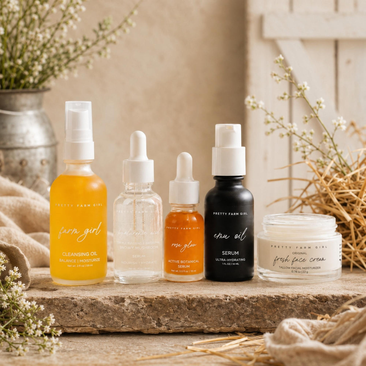 Dry Skin Hydration Kit — 5 Pieces