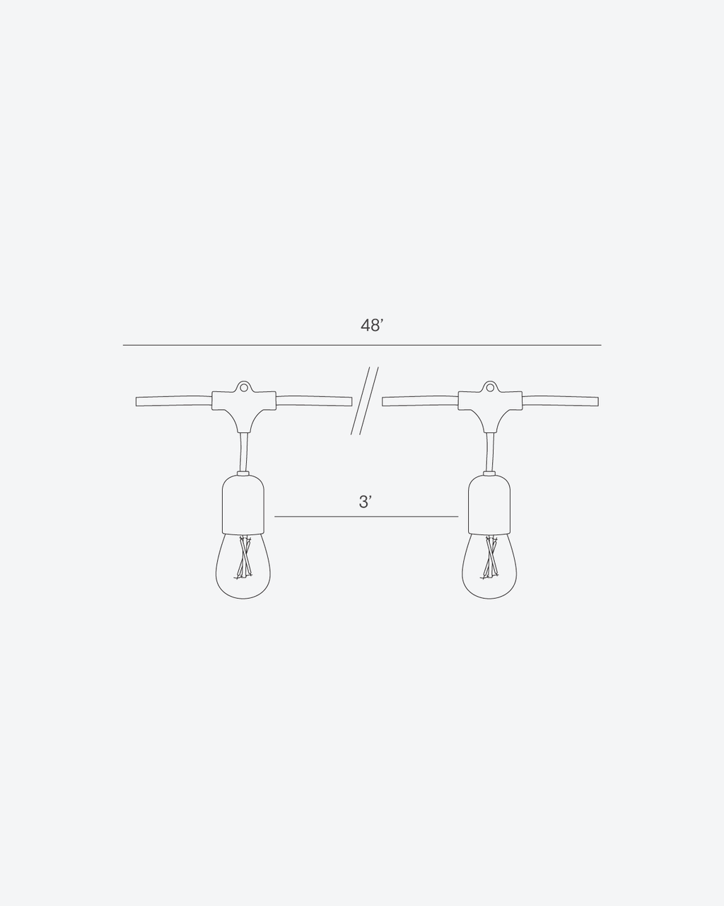 Glow Heavy Duty Plug-in String Lights