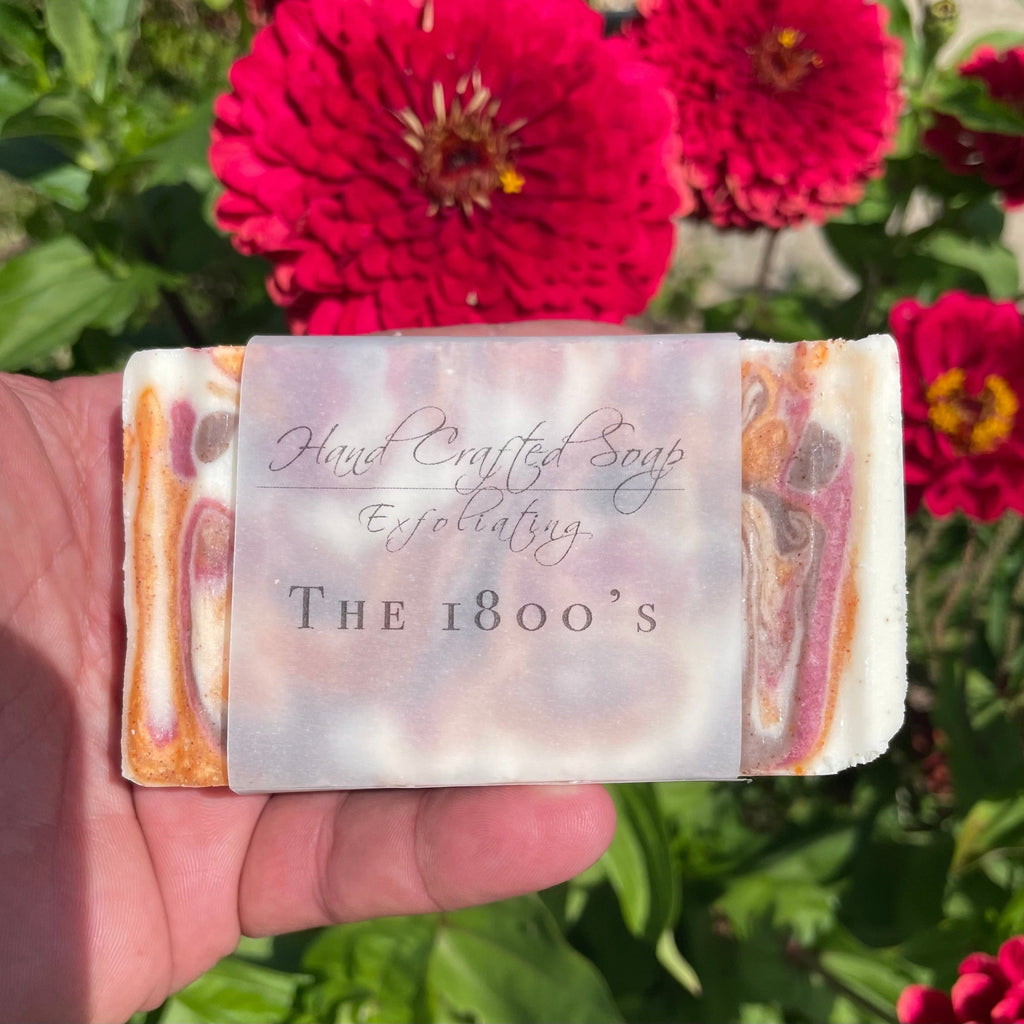 Creme de la Crop Manhattan Cherry Exfoliating Soap Bar Walnut Shell