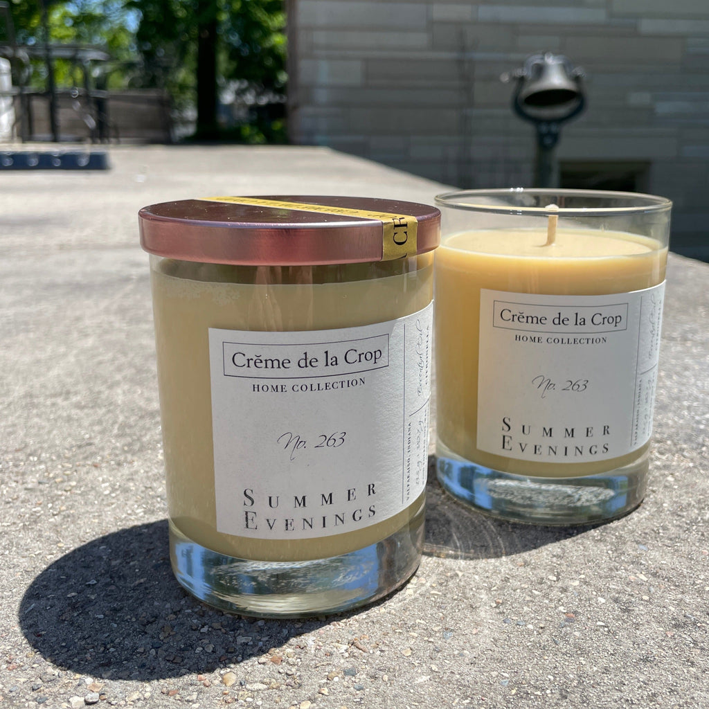 Creme de la Crop Summer Evenings Citronella Soy Candle 13.5 oz