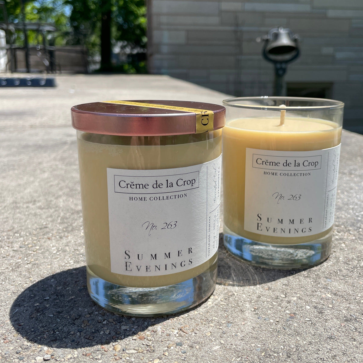 Creme de la Crop Summer Evenings Citronella Soy Candle 13.5 oz