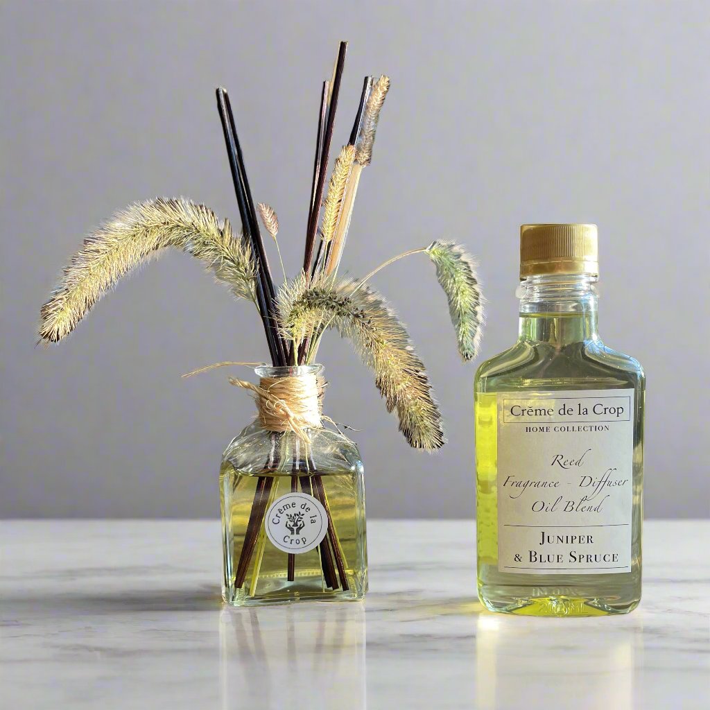 Creme de la Crop Juniper Blue Spruce Reed Diffuser Kit or Refill