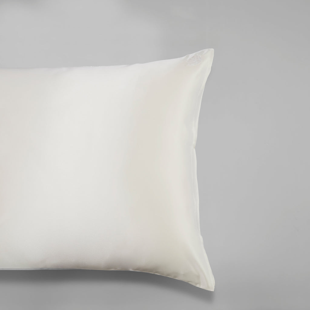 Mulberry Silk Pillowcase with Embroidery