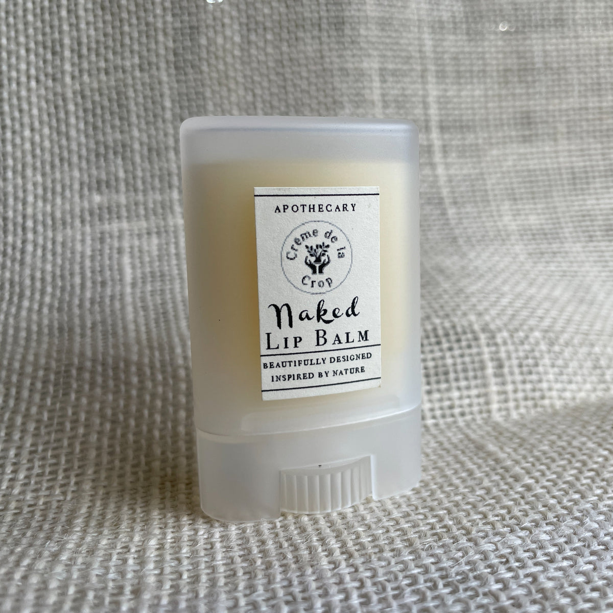 Creme de la Crop Beeswax Lip Balm Moisturizing Scented or Naked