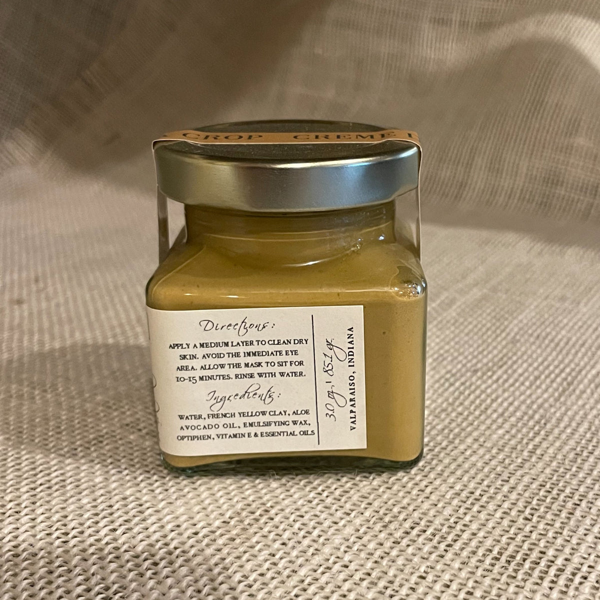 Creme de la Crop Youthful French Yellow Clay Face Mask Frankincense