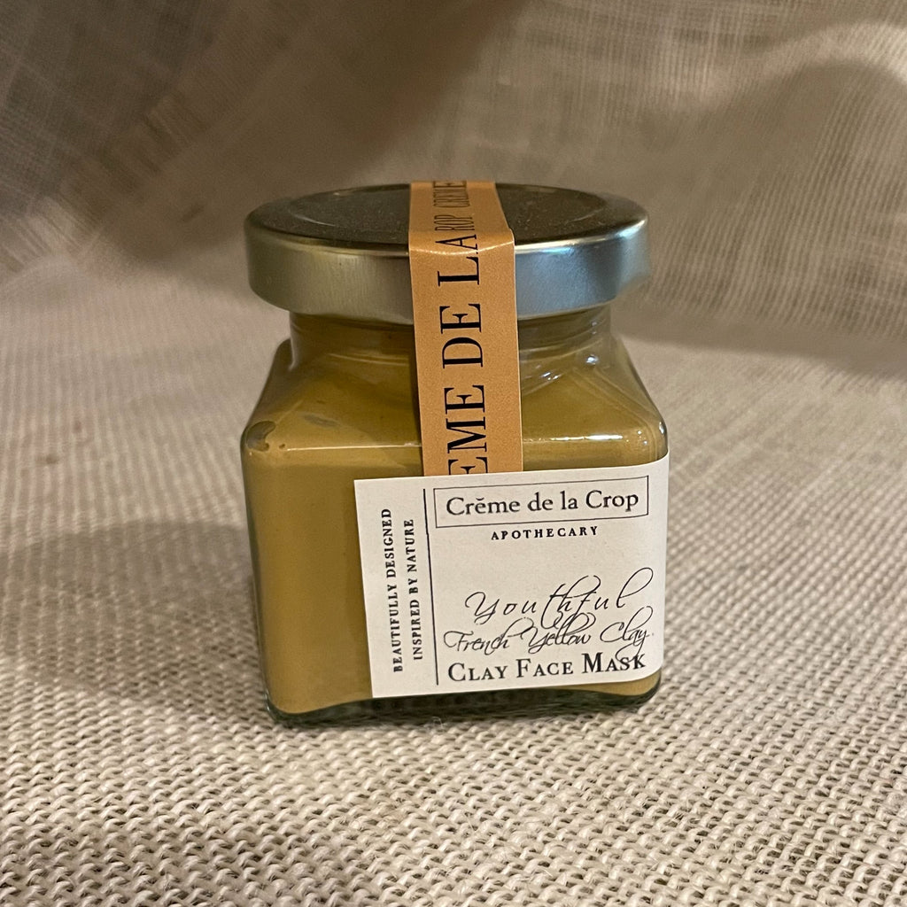 Creme de la Crop Youthful French Yellow Clay Face Mask Frankincense