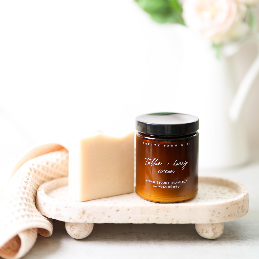 Gentle Care Duo — Tallow Body Butter & Buttermilk Soap