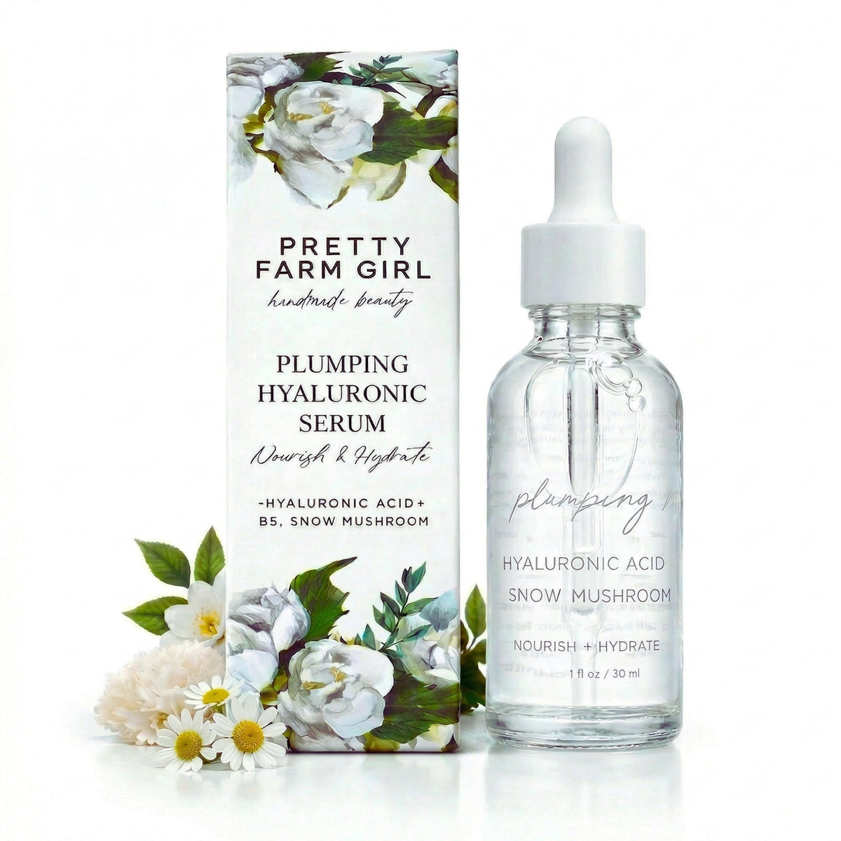 Hyaluronic Acid Plumping Serum with B5 & Snow Mushroom — product detail 4
