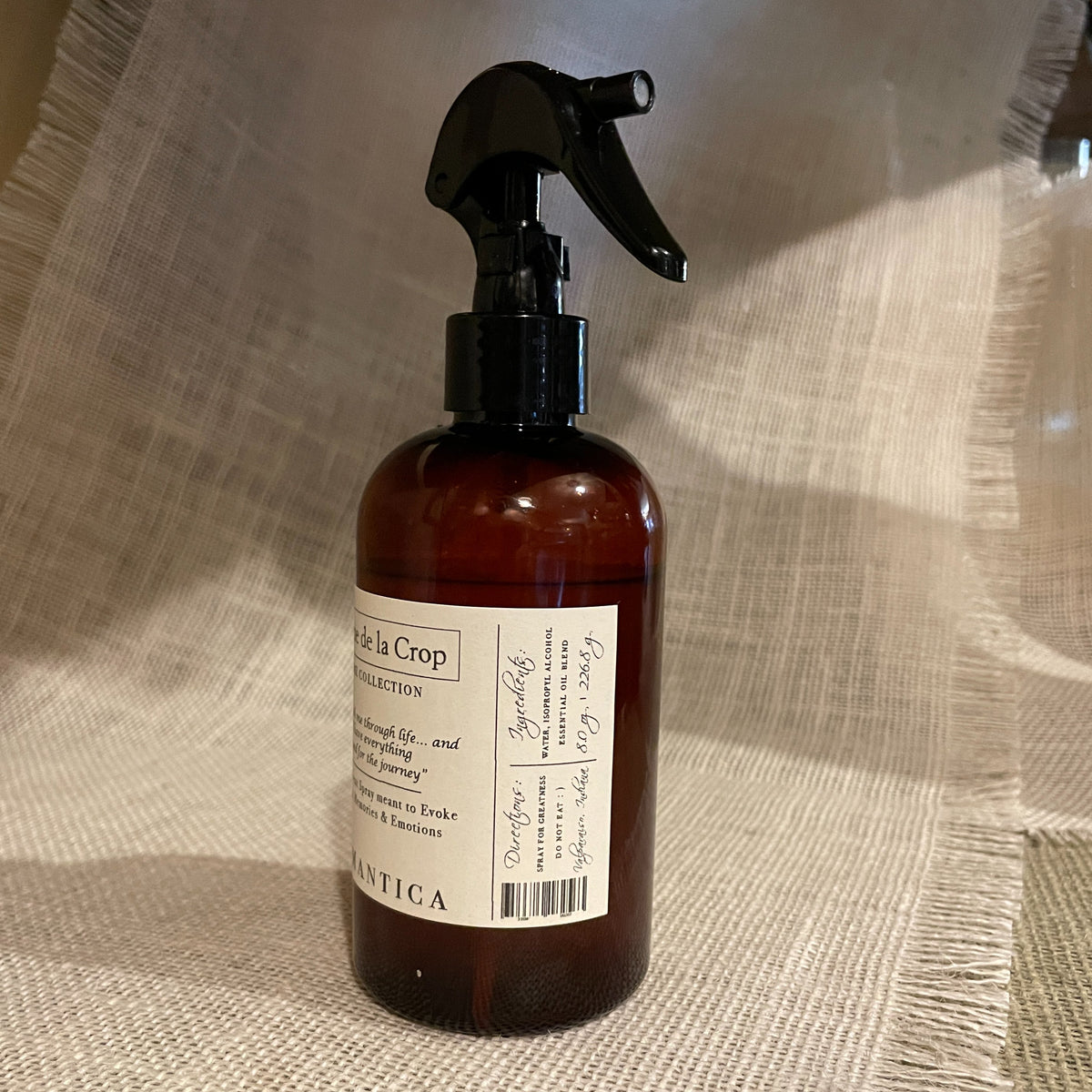 Creme de la Crop Romantica Room Spray Floral Essential Oils 8 oz