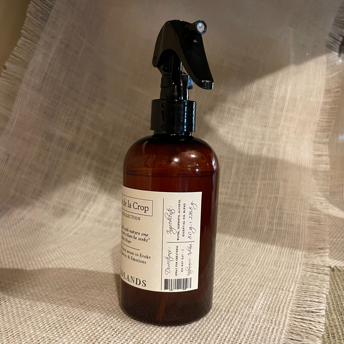 Creme de la Crop Wildlands Room Spray Essential Oils 8 oz