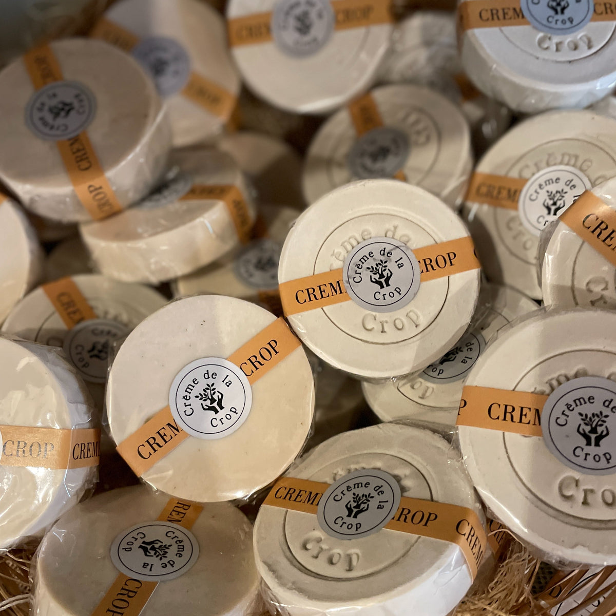 Creme de la Crop Sandalwood Shaving Soap Cocoa Butter Bentonite Clay