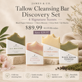 Tallow Cleansing Bar Discovery Set (4 Bars)