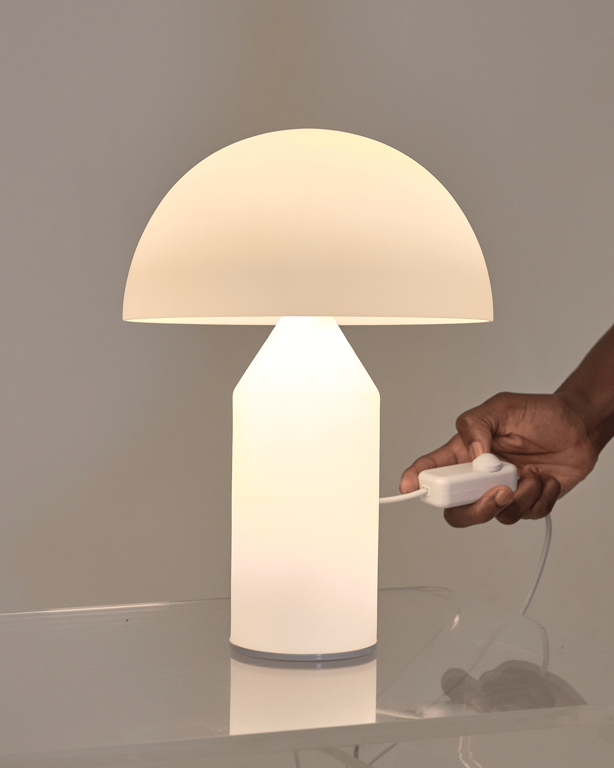 Chrome Venus Table Lamp