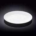 Set Of 6 Professional Rolled Rim White Dinner Plate 9" inch | 23 Cm