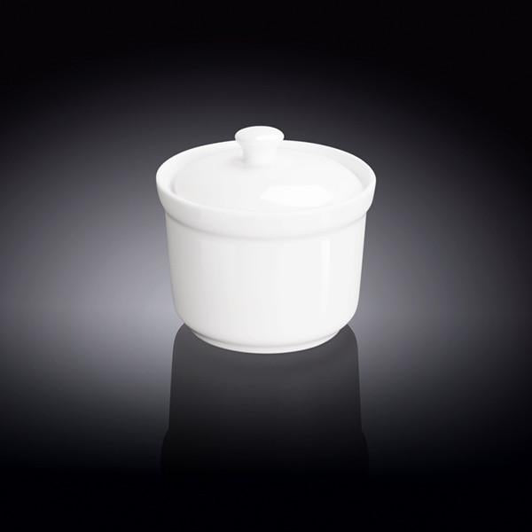 Set Of 3 White 4" inch | 10 Cm 8 Fl Oz | 250 Ml Soup Cup With Lid