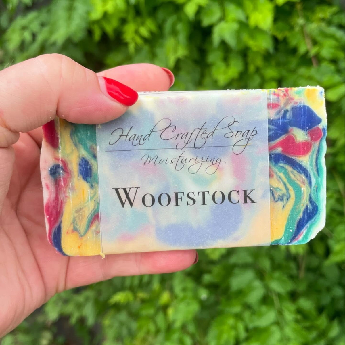 Creme de la Crop Woofstock Handmade Soap Bar Patchouli Clove Bergamot