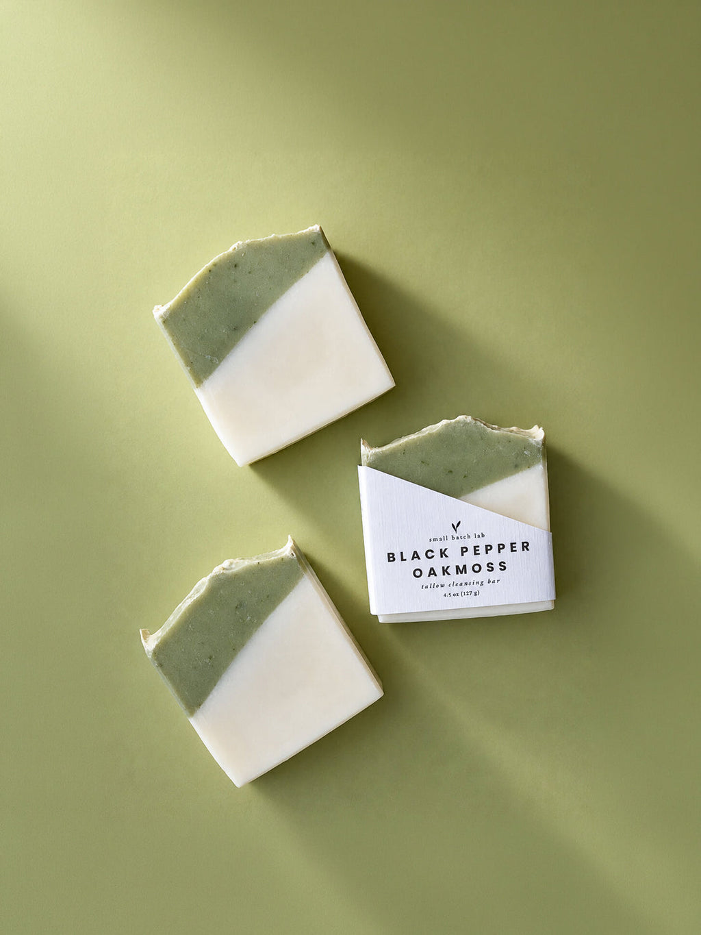 Black Pepper Oakmoss Tallow Soap