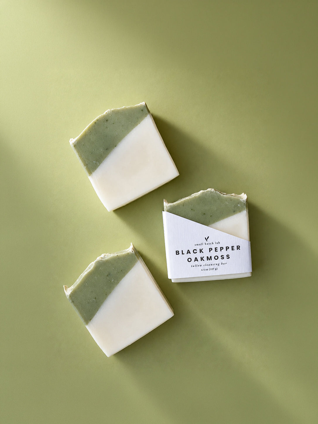 Black Pepper Oakmoss Tallow Soap