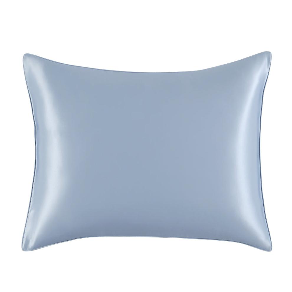 Mulberry Silk Pillowcase with Classic Piping