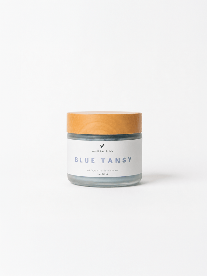 Blue Tansy Whipped Tallow Cream — Face & Body, 2 oz