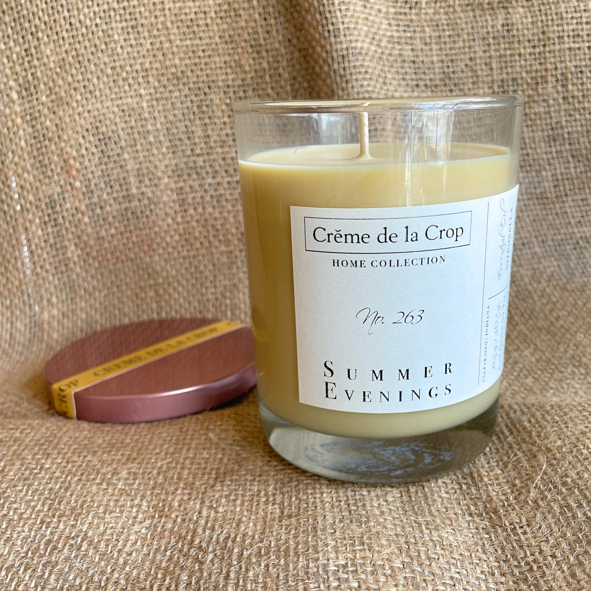 Creme de la Crop Summer Evenings Citronella Soy Candle 13.5 oz
