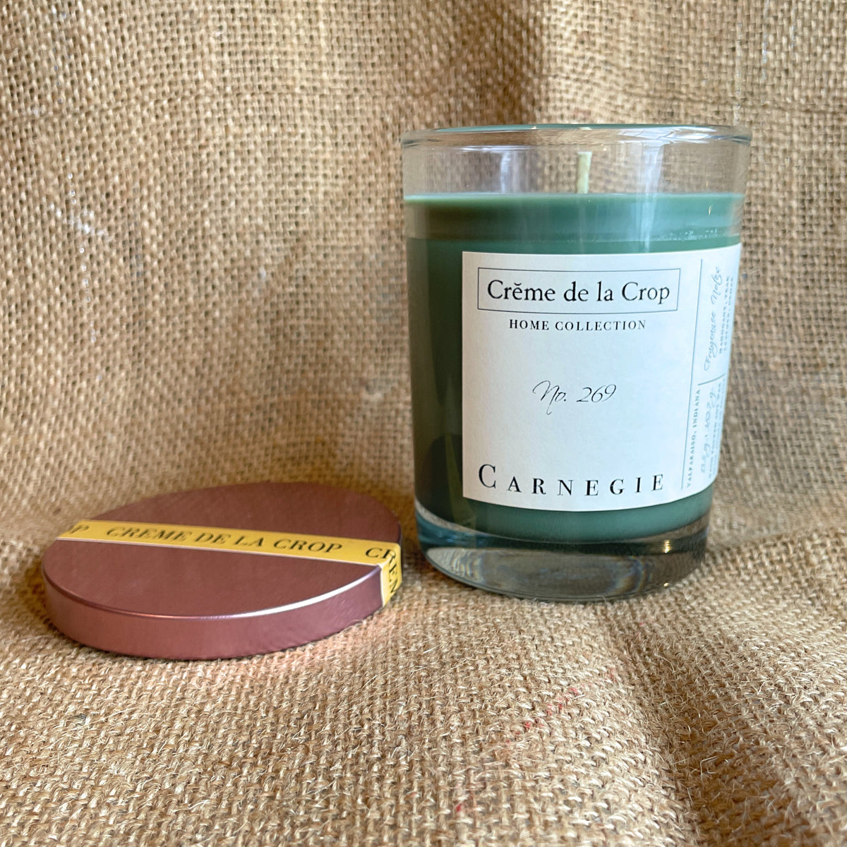 Creme de la Crop Carnegie Mahogany Teak Soy Candle 13.5 oz