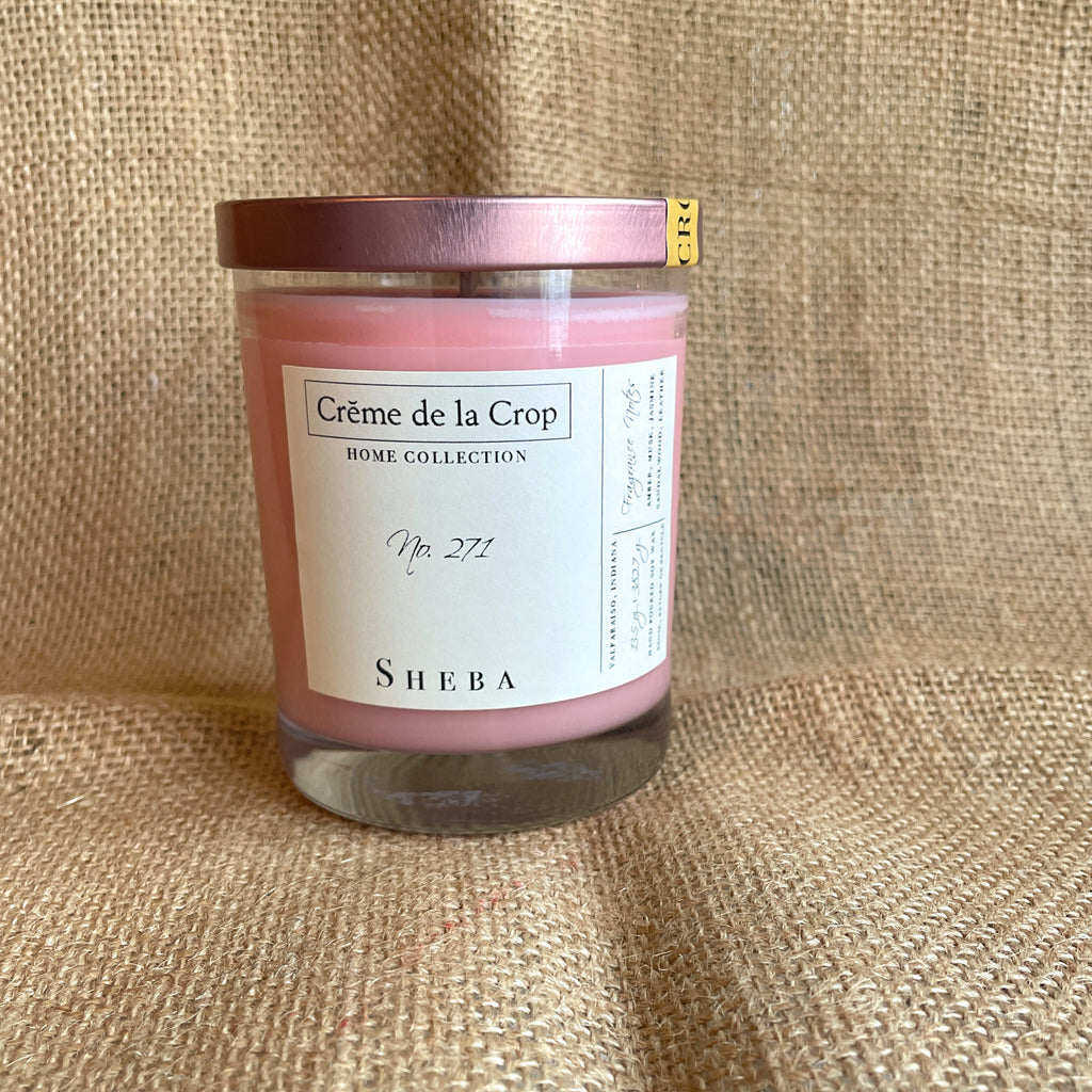 Creme de la Crop Sheba Amber Musk Soy Candle 13.5 oz