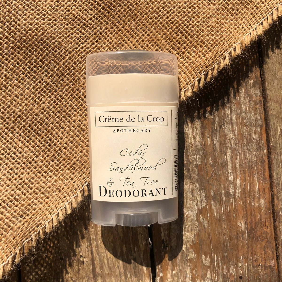 Creme de la Crop Aluminum Free Deodorant Essential Oil Scents 2 oz